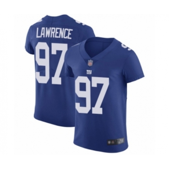 Men's New York Giants #97 Dexter Lawrence Royal Blue Team Color Vapor Untouchable Elite Player Football Jersey - Ujersey