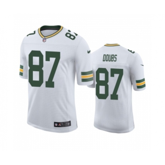 Men's Green Bay Packers #87 Romeo Doubs White Stitched NFL Vapor Untouchable Limited Jersey - Ujersey