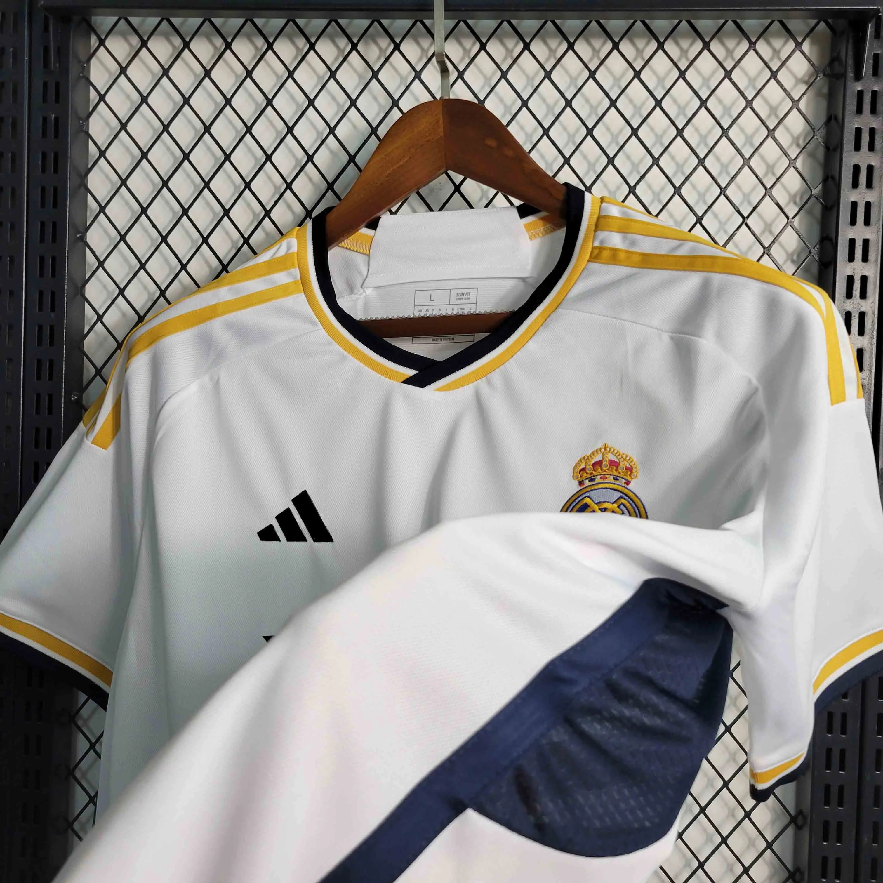Real Madrid Soccer Jersey Home Custom Shirt 2023/24 - ujerseystore