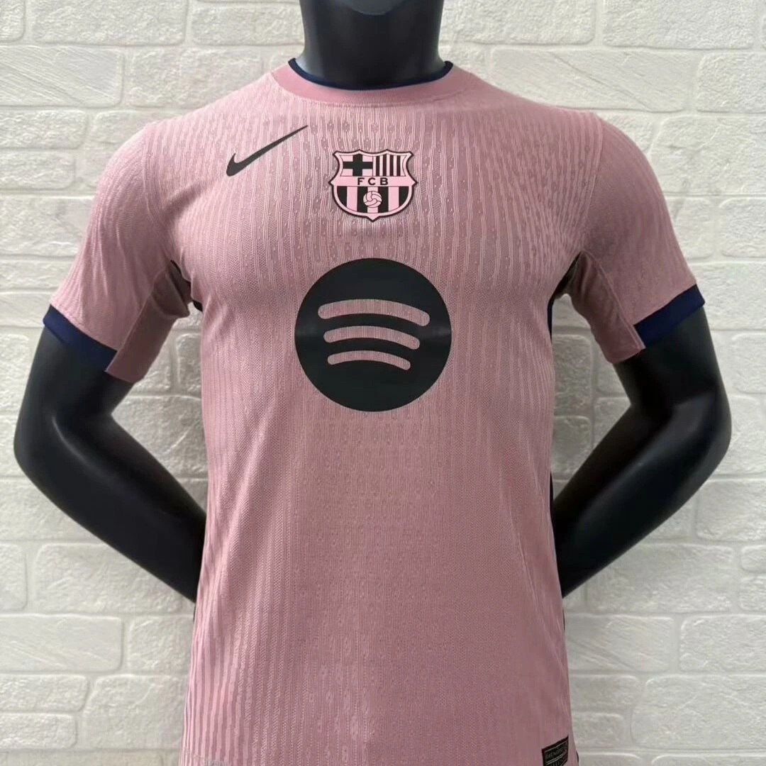 Soccer Jersey Barcelona Third Away Pink Shirt 2025/26 - U-jersey
