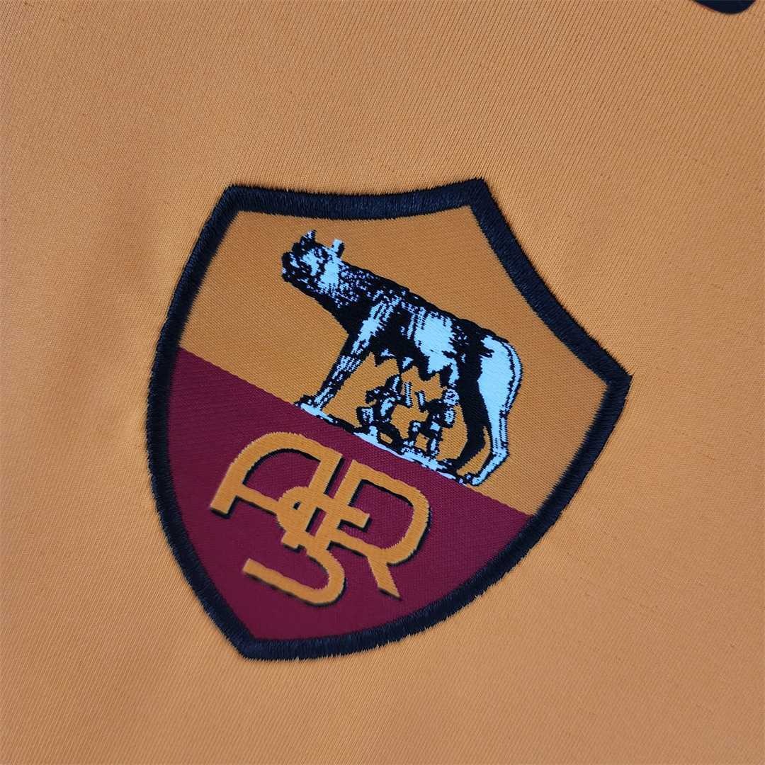 Roma Retro Soccer Jersey Home Custom Shirt 2005/06 - ujerseystore