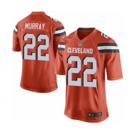 Men's Cleveland Browns #22 Eric Murray Game Orange Alternate Football Jersey - Ujersey