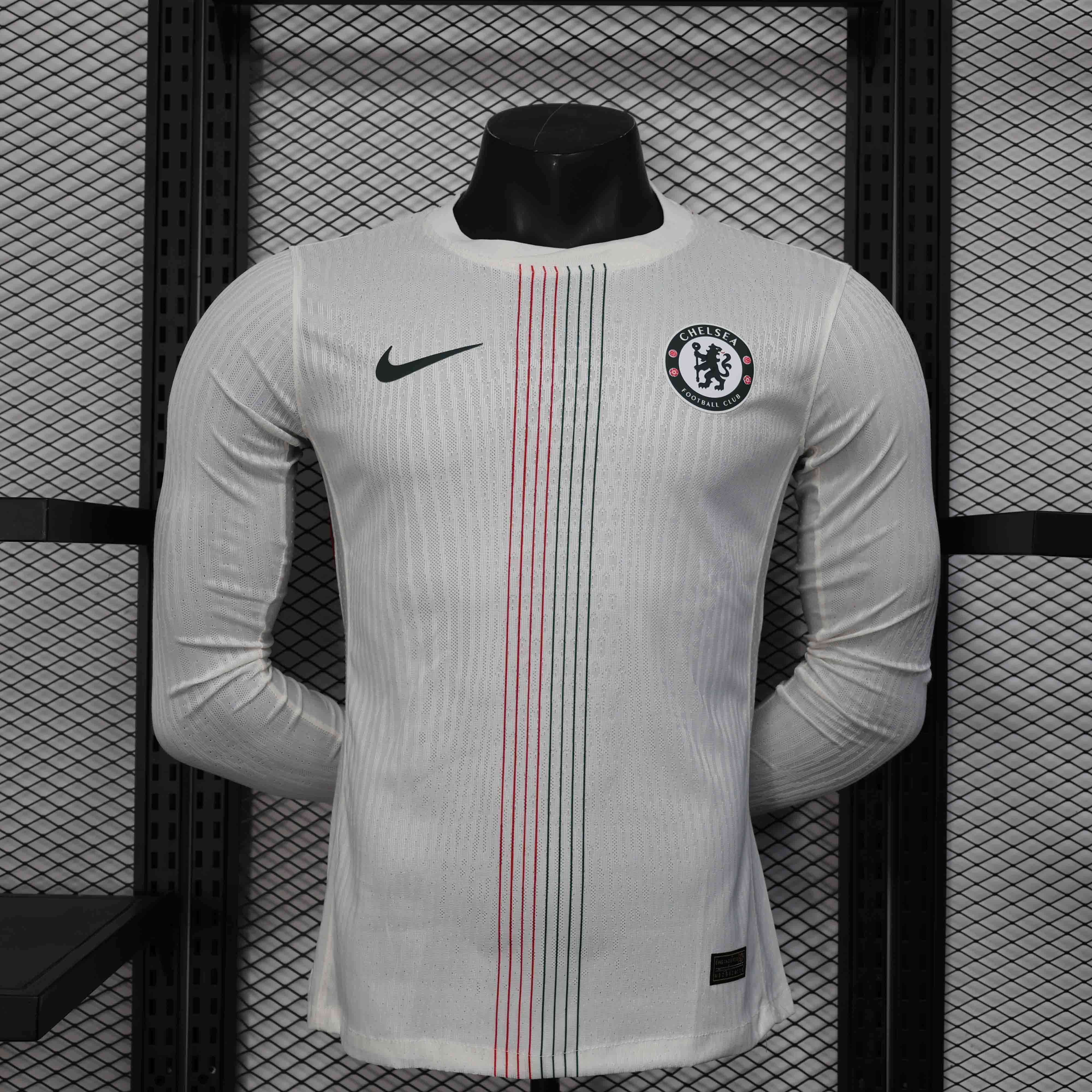 Chelsea Football Jersey Away Long Sleeve Shirt 2025/26 - Ujersey NHL