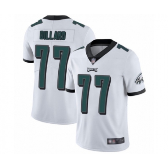 Men's Philadelphia Eagles #77 Andre Dillard White Vapor Untouchable Limited Player Football Jersey - Ujersey