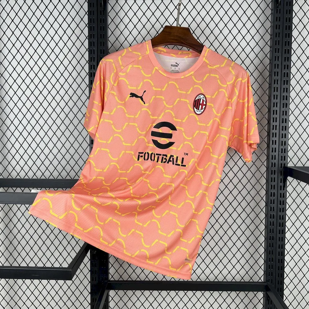 AC Milan Soccer Jersey Traininng Custom Shirt 2025/26 - ujerseystore