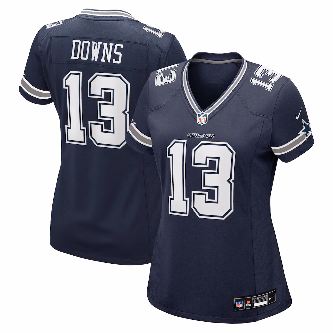 Women's Dallas Cowboys Caleb Downs Nike Navy Game Jersey - Ujersey