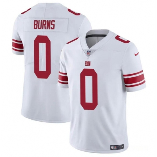 Men's New York Giants #0 Brian Burns White Vapor Untouchable Limited Football Stitched Jersey - Ujersey