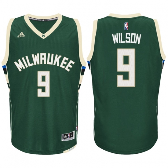 Milwaukee Bucks #9 D J  Wilson Road Green New Swingman Stitched NBA Jersey - Ujersey