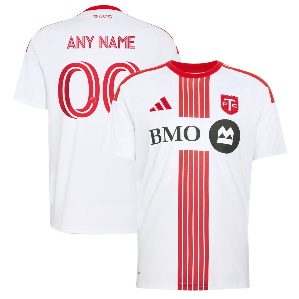 Men's Toronto FC adidas White 2026 Winter Kit Replica Custom Jersey - Ujersey