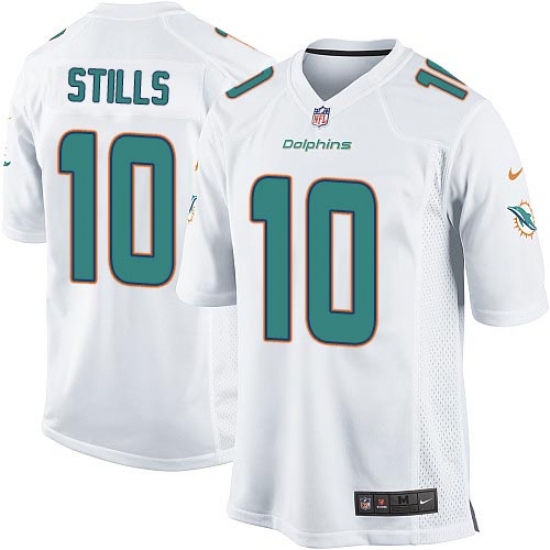 Men's Nike Miami Dolphins #10 Kenny Stills Game White NFL Jersey - Ujersey