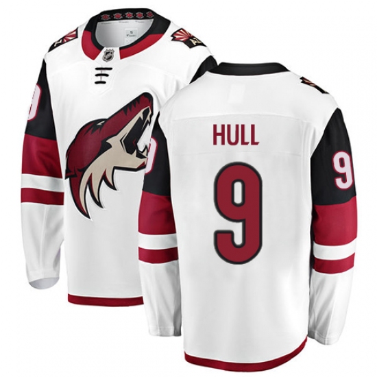 Youth Arizona Coyotes #9 Bobby Hull Fanatics Branded White Away Breakaway NHL Jersey - Ujersey