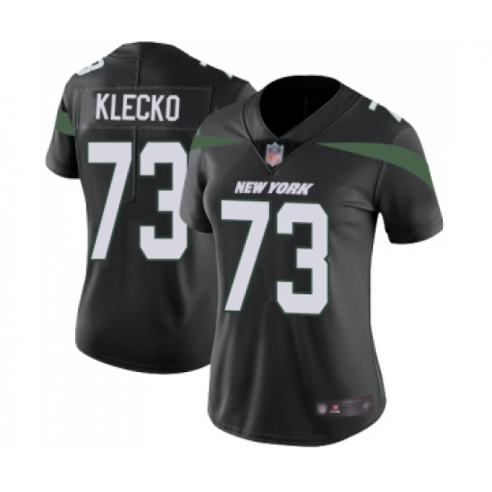 Women's New York Jets #73 Joe Klecko Black Alternate Vapor Untouchable Limited Player Football Jersey - Ujersey