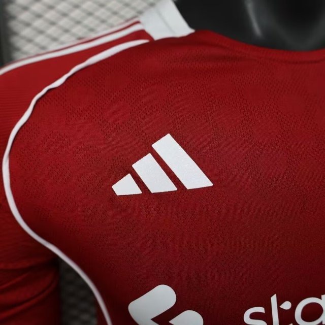 Liverpool Football Jersey Home Long Sleeve Shirt 2025/26