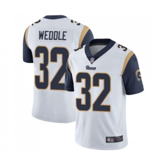 Youth Los Angeles Rams #32 Eric Weddle White Vapor Untouchable Limited Player Football Jersey - Ujersey