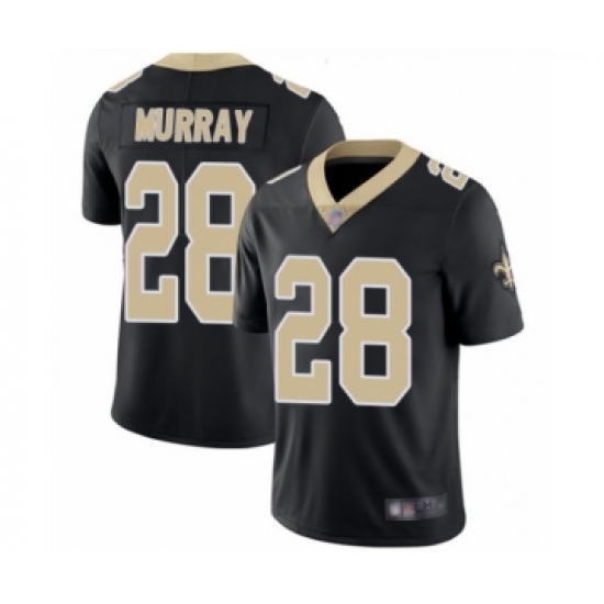 Men's New Orleans Saints #28 Latavius Murray Black Team Color Vapor Untouchable Limited Player Football Jersey - Ujersey