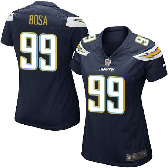Women's Nike Los Angeles Chargers #99 Joey Bosa Game Navy Blue Team Color NFL Jersey - Ujersey