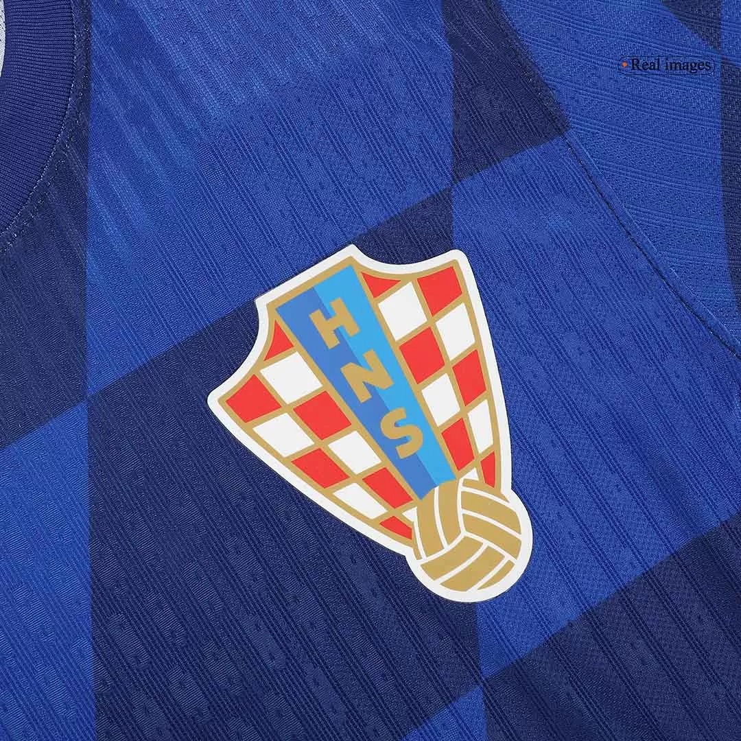 Croatia Soccer Jersey Away Shirt EURO 2024 - U-jersey