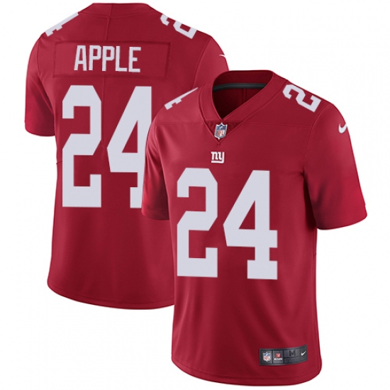 Youth Nike New York Giants #24 Eli Apple Red Alternate Vapor Untouchable Limited Player NFL Jersey - Ujersey