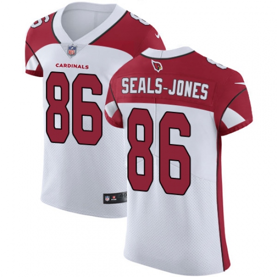 Men's Nike Arizona Cardinals #86 Ricky Seals-Jones White Vapor Untouchable Elite Player NFL Jersey - Ujersey