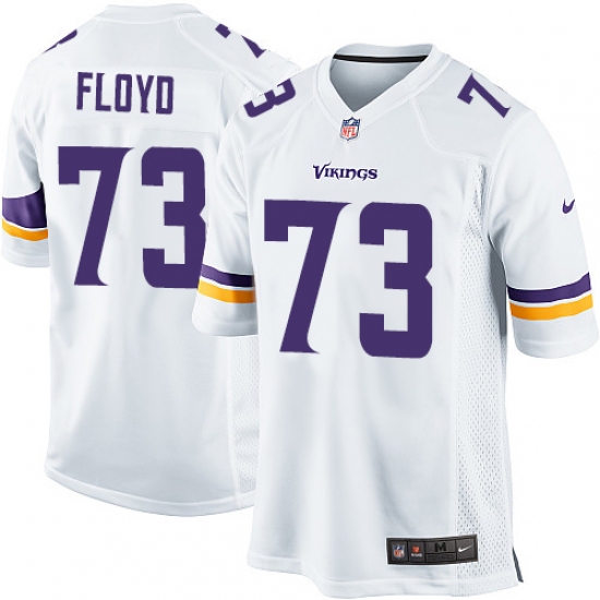 Men's Nike Minnesota Vikings #73 Sharrif Floyd Game White NFL Jersey - Ujersey