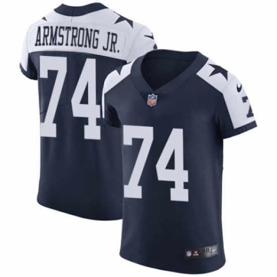 Men's Nike Dallas Cowboys #74 Dorance Armstrong Jr. Navy Blue Alternate Vapor Untouchable Elite Player NFL Jersey - Ujersey