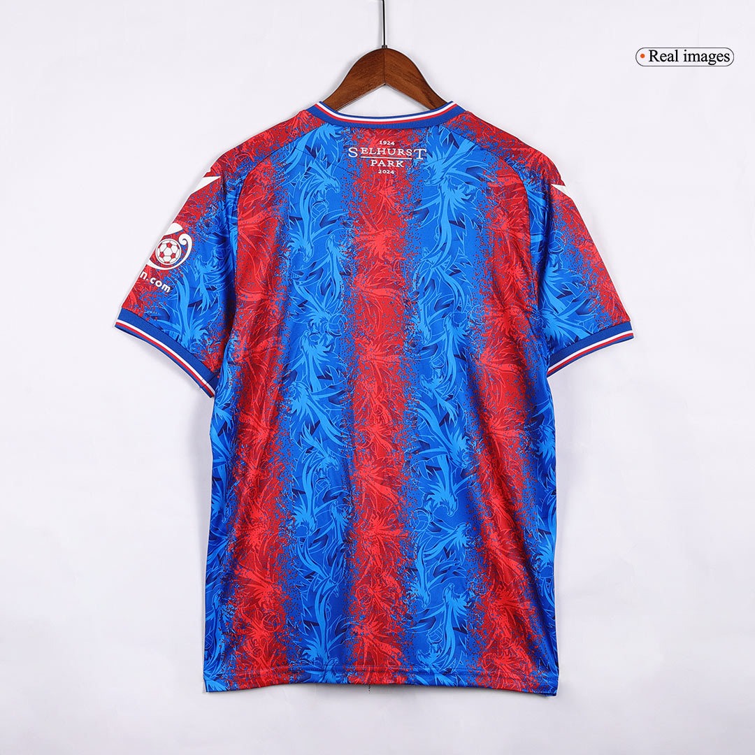 Crystal Palace Football Jersey Home Custom Shirt 2024/25 - ujerseystore