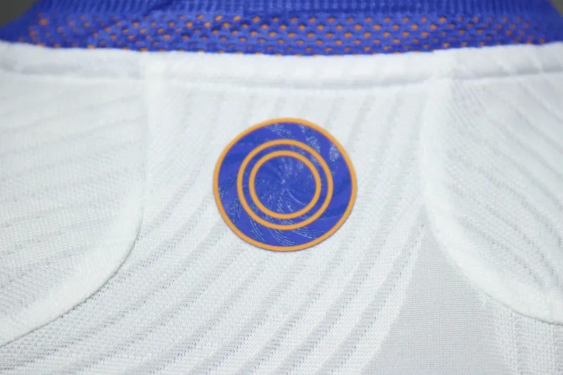 Real Madrid Retro Jersey Home Long Sleeve Soccer Shirt 2021/22