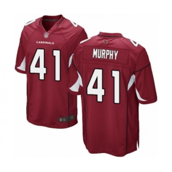 Men's Arizona Cardinals #41 Byron Murphy Game Red Team Color Football Jersey - Ujersey