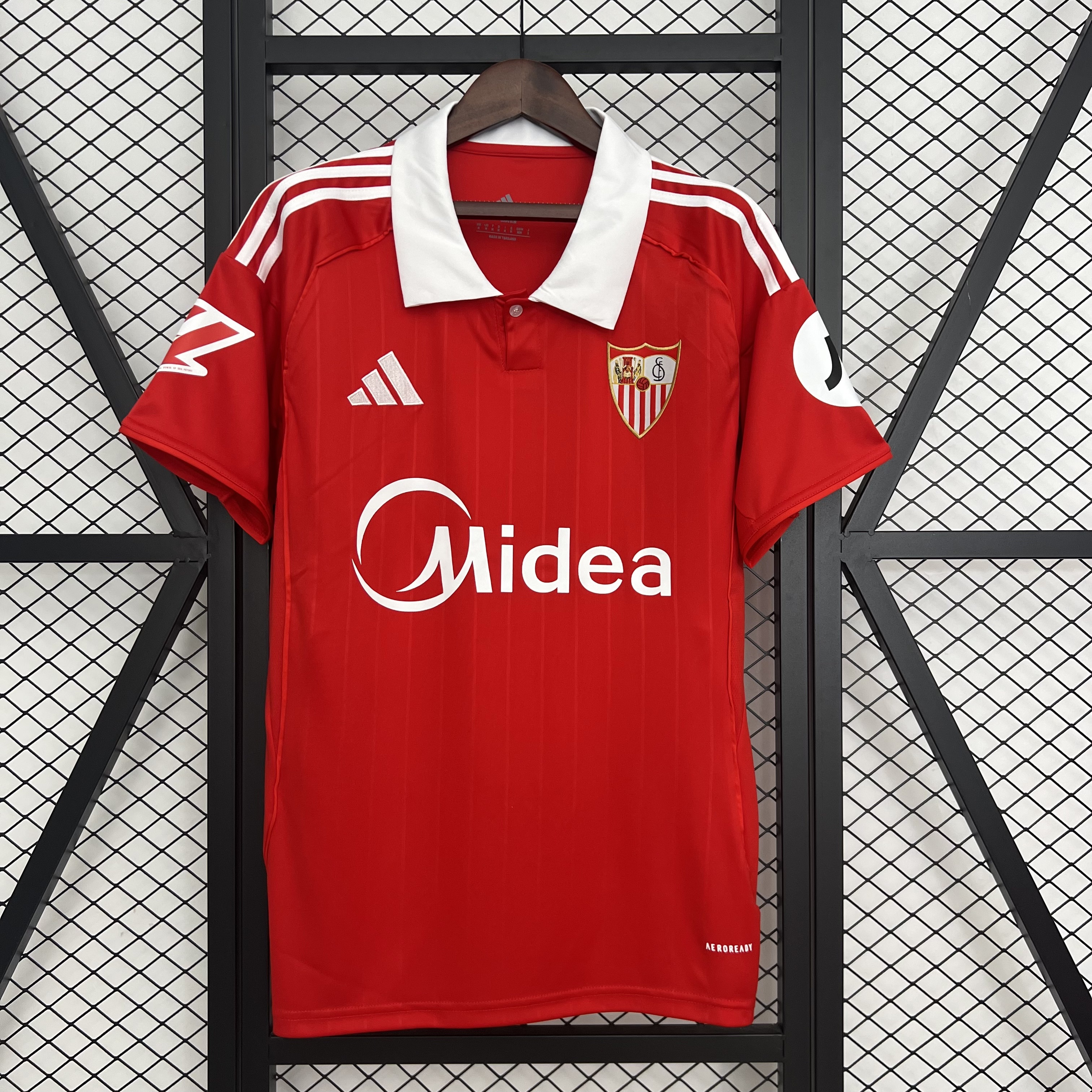 Sevilla FC Soccer Jersey Away Custom Shirt 2025/26 - ujerseystore