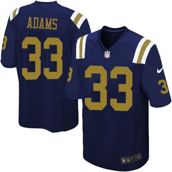 Men's Nike New York Jets #33 Jamal Adams Limited Navy Blue Alternate NFL Jersey - Ujersey