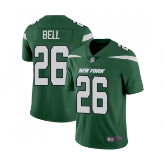 Men's New York Jets #26 Le Veon Bell Green Team Color Vapor Untouchable Limited Player Football Jersey - Ujersey