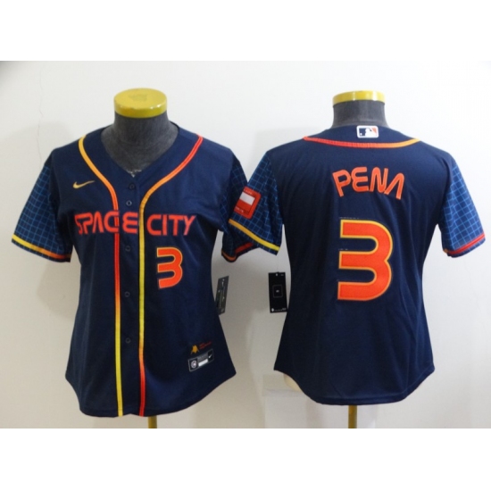 Women's Toddler Houston Astros #3 Felix Pena Nike Navy 2022 City Connect Player Jersey - Ujersey