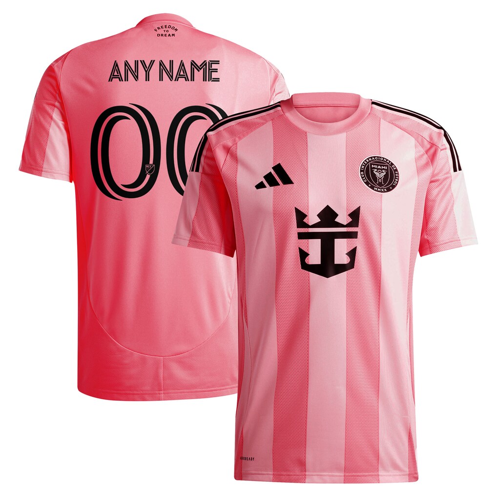 Men's Inter Miami CF adidas Light Pink 2025 Euforia Replica Custom Jersey - Ujersey