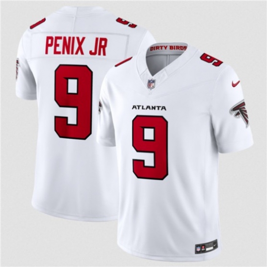 Men's Atlanta Falcons #9 Michael Penix Jr. White 2026 New F.U.S.E. Vapor Untouchable Limited Football Stitched Jersey - Ujersey