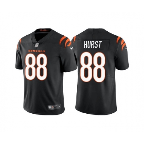 Men's Cincinnati Bengals #88 Hayden Hurst Black Vapor Untouchable Limited Stitched Jersey - Ujersey
