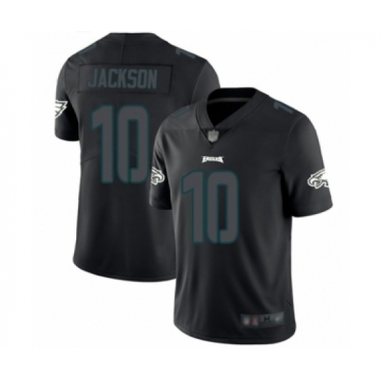 Men's Philadelphia Eagles #10 DeSean Jackson Limited Black Rush Impact Football Jersey - Ujersey