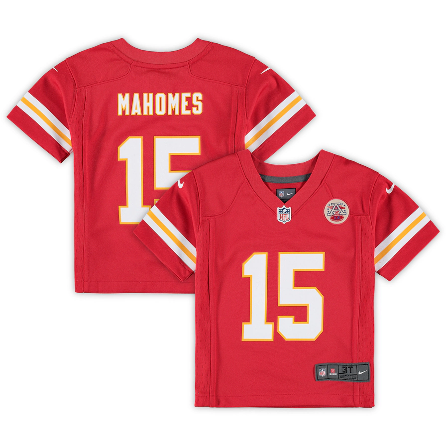 Toddler Kansas City Chiefs Patrick Mahomes Nike Red Game Jersey - Ujersey