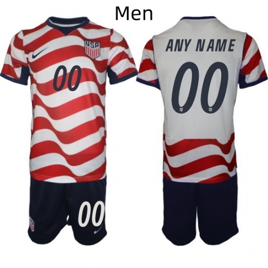USA FIFA World Cup 2026 Soccer Red Home Jersey Custom - Ujersey