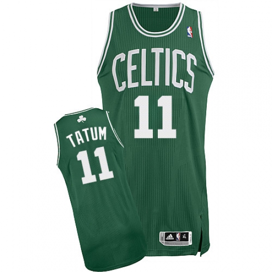 Boston Celtics #11 Jayson Tatum Green Stitched NBA Jersey - Ujersey