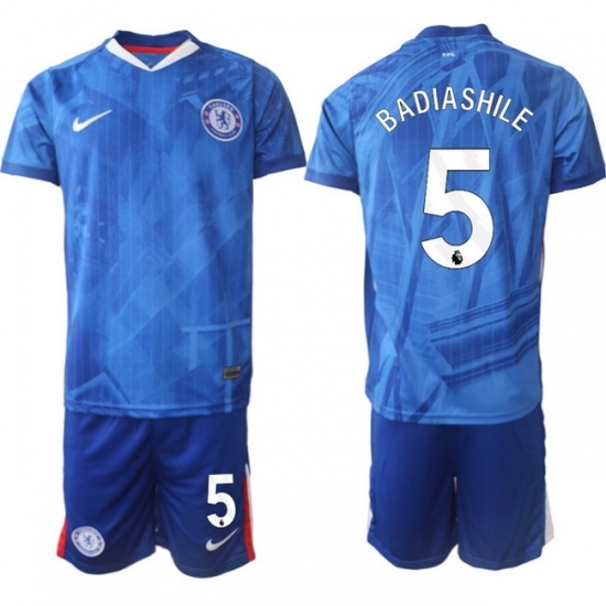 Men Chelsea 2026 Soccer Jerseys Blue #5 BADIASHILE