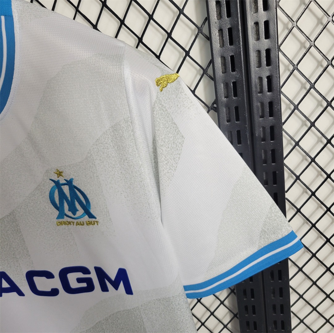 Marseille Soccer Jersey Home Custom Shirt 2023/24 - ujerseystore