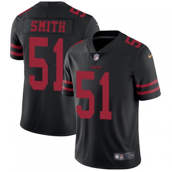 Youth Nike San Francisco 49ers #51 Malcolm Smith Black Vapor Untouchable Limited Player NFL Jersey - Ujersey