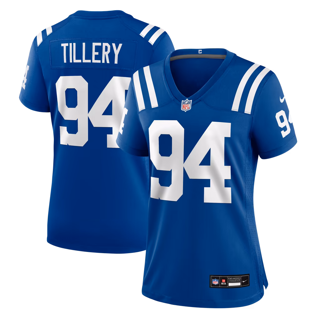 Women's Indianapolis Colts Jerry Tillery Nike Royal Team Game Jersey - Ujersey