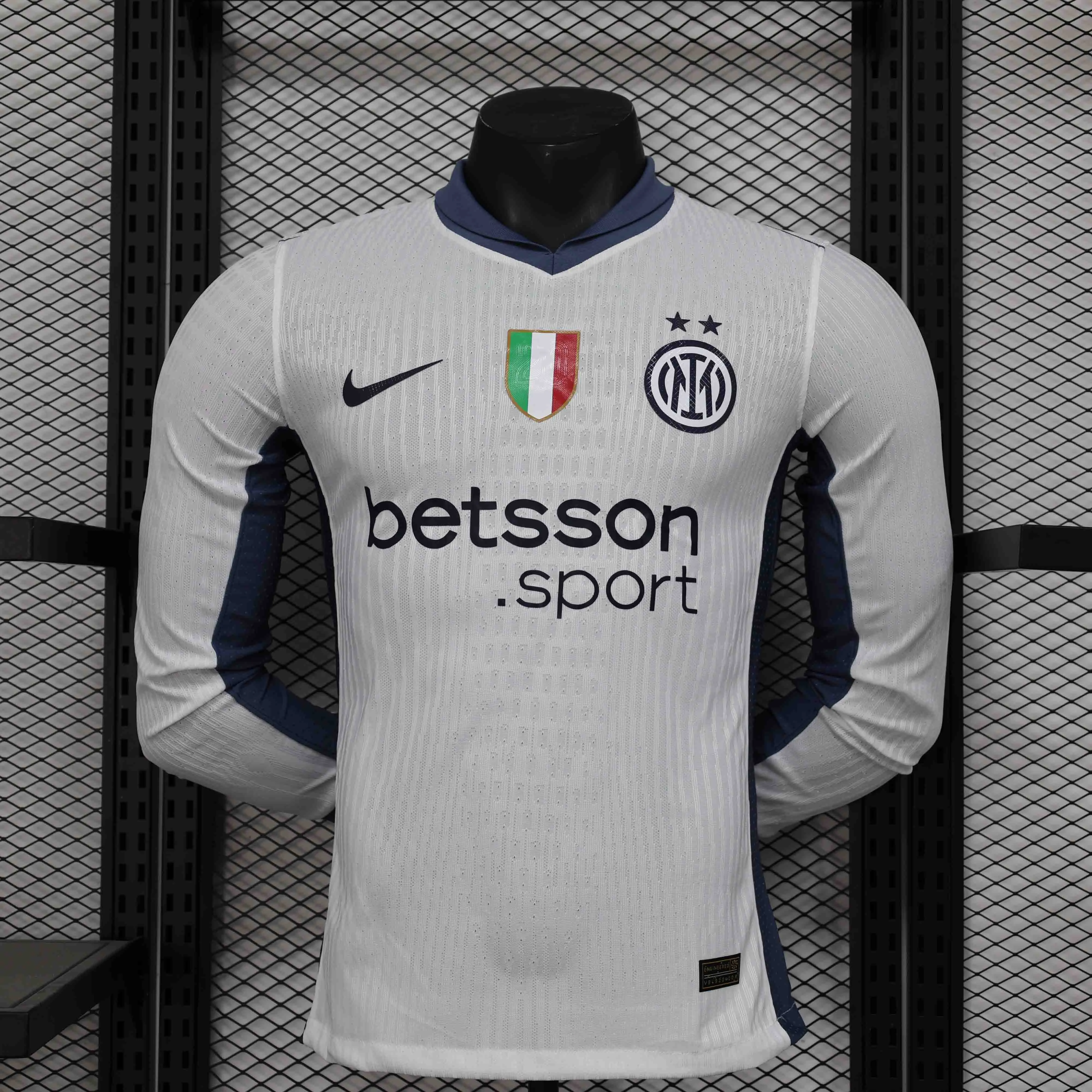 Soccer Jersey Inter Milan Away Shirt Long Sleeve 2024/25 - U-jersey
