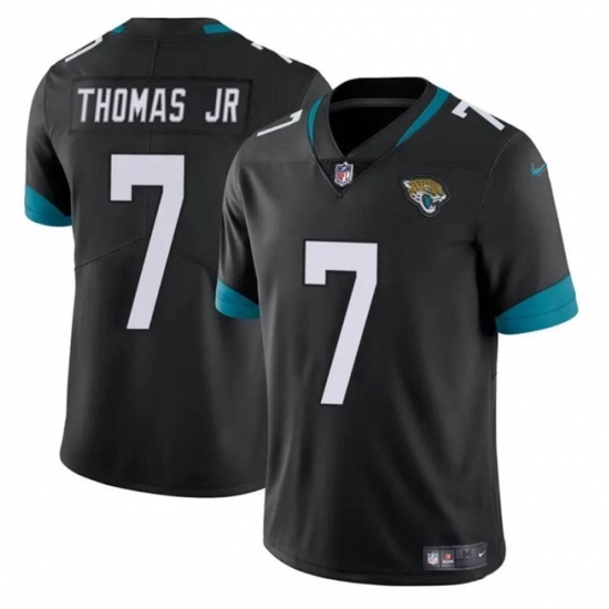 Men's Jacksonville Jaguars #7 Brian Thomas Jr Black 2024 Draft Vapor Untouchable Limited Football Stitched Jersey - Ujersey