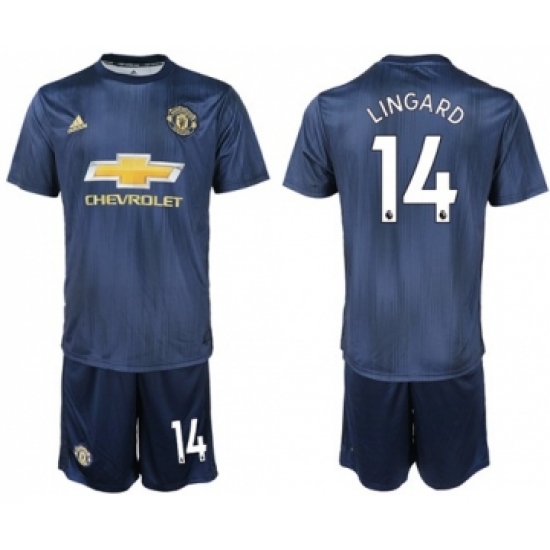 Manchester United #14 Lingard Third Soccer Club Jersey