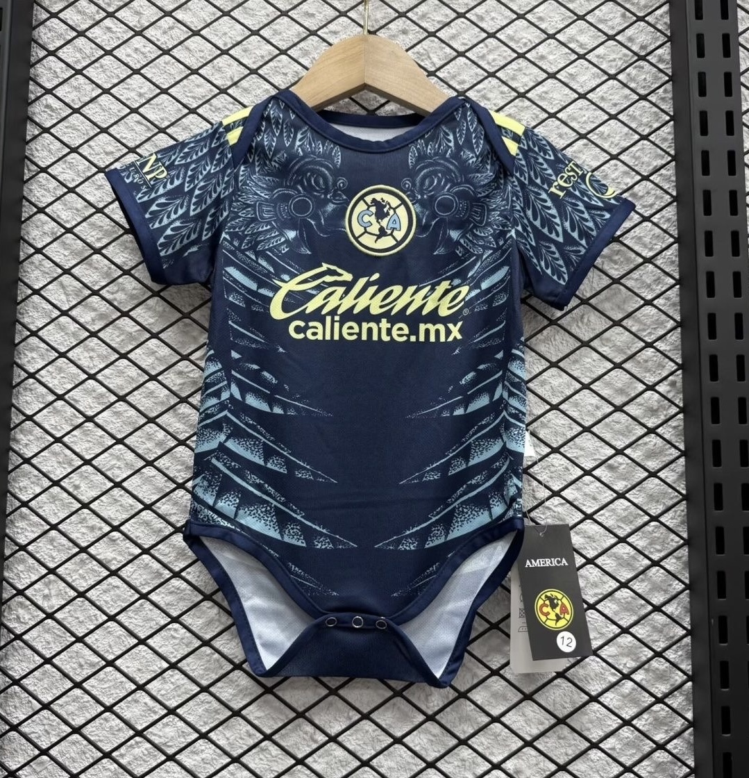 Club America Soccer Jersey Away Baby Uniform 2025/26 - U-jersey