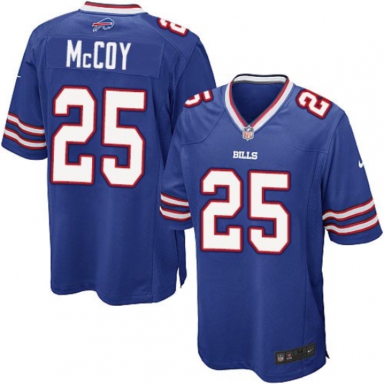 Men's Nike Buffalo Bills #25 LeSean McCoy Game Royal Blue Team Color NFL Jersey - Ujersey