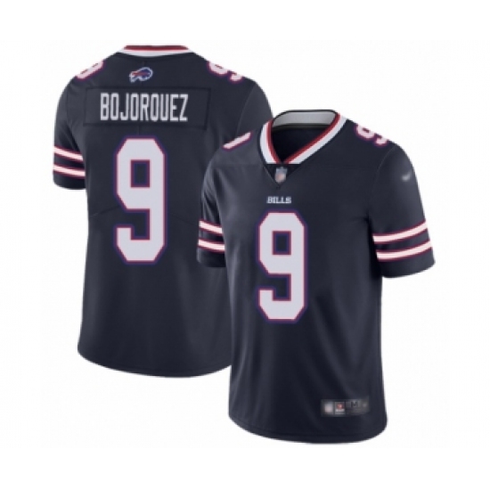 Women's Buffalo Bills #9 Corey Bojorquez Limited Navy Blue Inverted Legend Football Jersey
