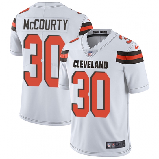 Youth Nike Cleveland Browns #30 Jason McCourty White Vapor Untouchable Limited Player NFL Jersey - Ujersey